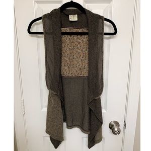 Free People Boho Slouchy Knit Vest